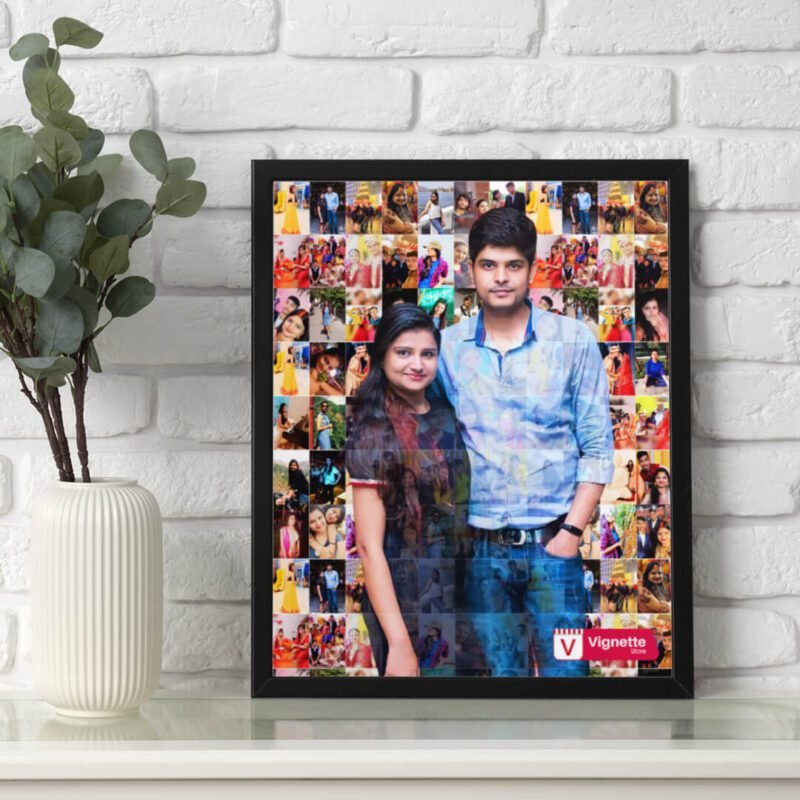 Mosaic photo frame under 300 - Vignette Store