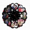 Heart Photo clock I Best gift for Anniversary and birthday