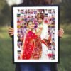 18x24 Mosaic photo Collage Frame