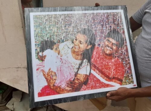 Personalised Mosaic Frame photo review