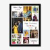 Customised Photo collage frame for Birthday ,Anniversay