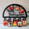 Mdf wall photo frame customised for Birthday,Anniversary