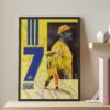 MS Dhoni Signature Room Decor