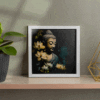 Vignettestore's Celestial Buddha Illustration-Contemporary Buddha Painting