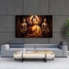 Harmonious Lord Buddha Bliss wall art on Canvas For wall Decoration