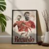 Cristiano Ronaldo Epic Edge Wall Art Frame