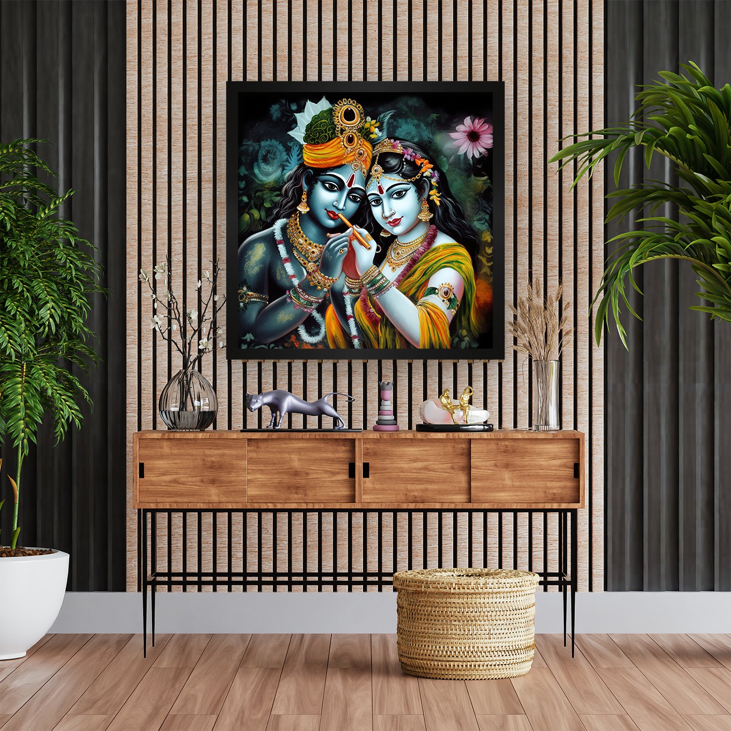 Lord Radha Krishna ji Wall Art paintings