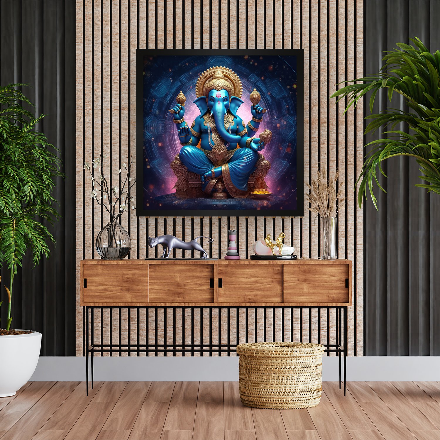 Lord Ganesha ji Wall Art Paintings