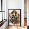 Lord Ganesh ji Wall Décor Art Décor Painting
