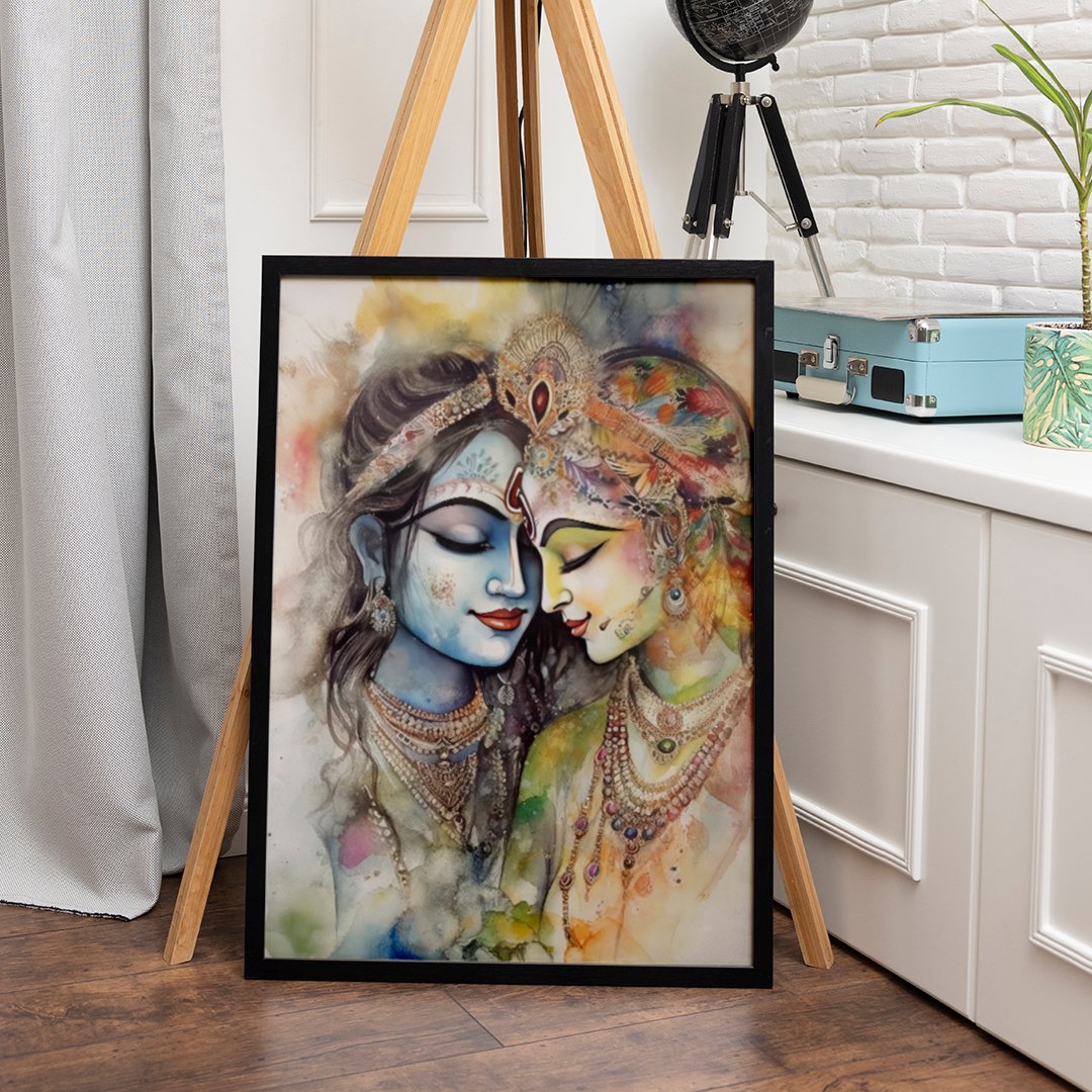 Lord Radha Krishna ji Home Wall Art Paintings