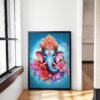 Ganesha God wall Art Painting