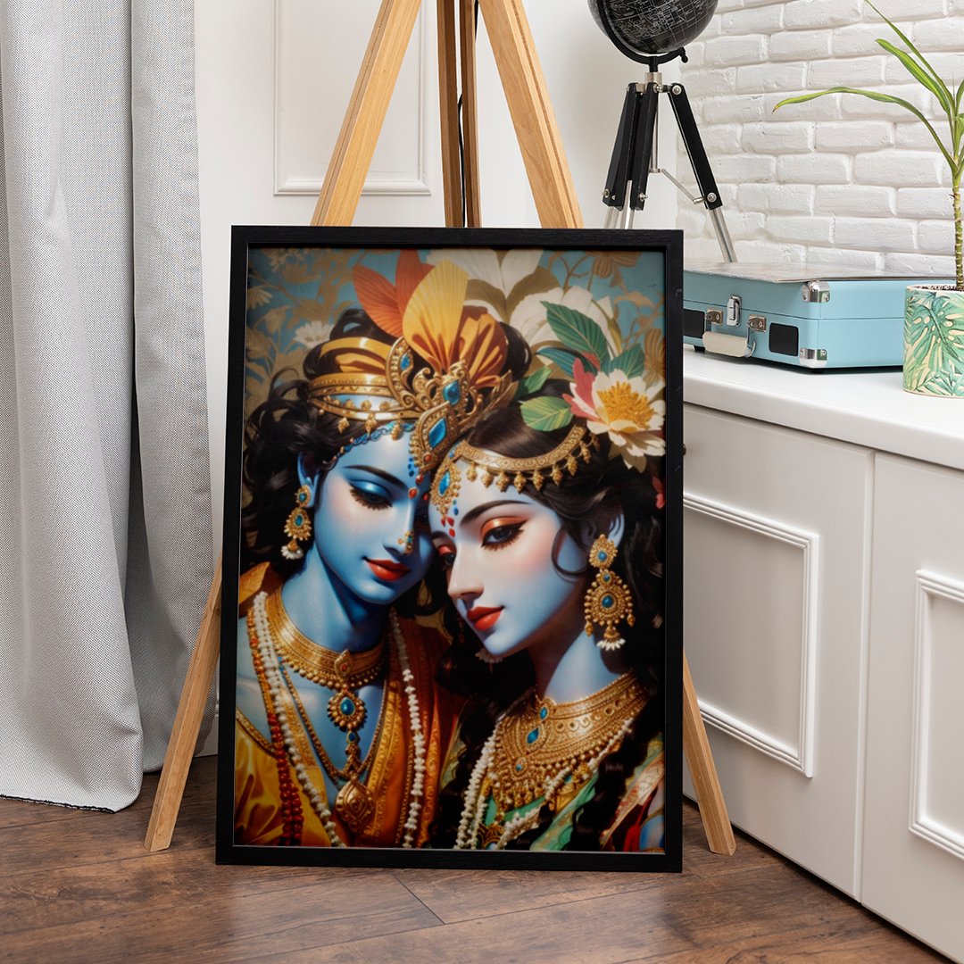 Lord Radha ji & Krishna ji Home Art Paintings