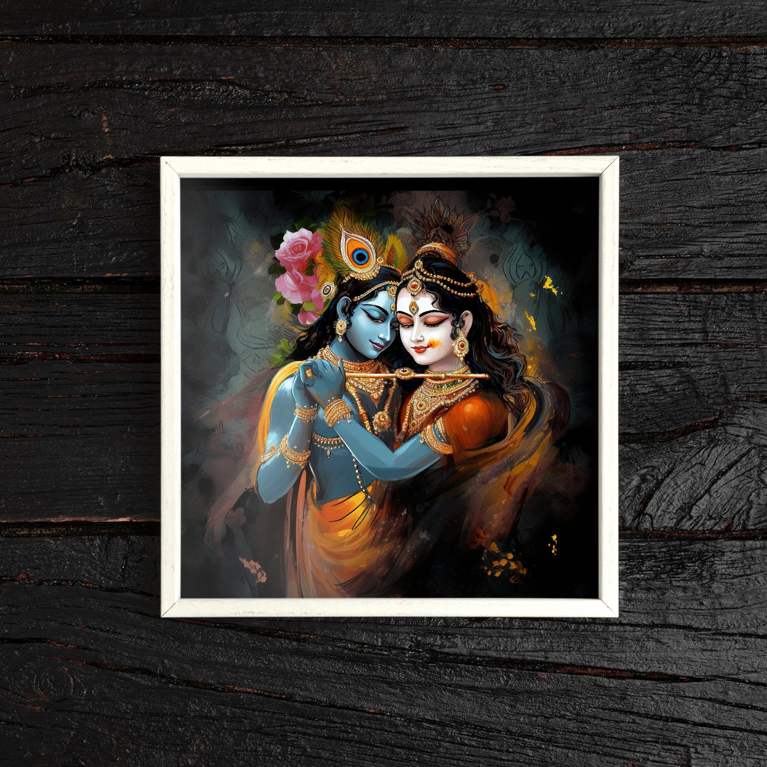 Radha & Krishna ji wall Art paintings
