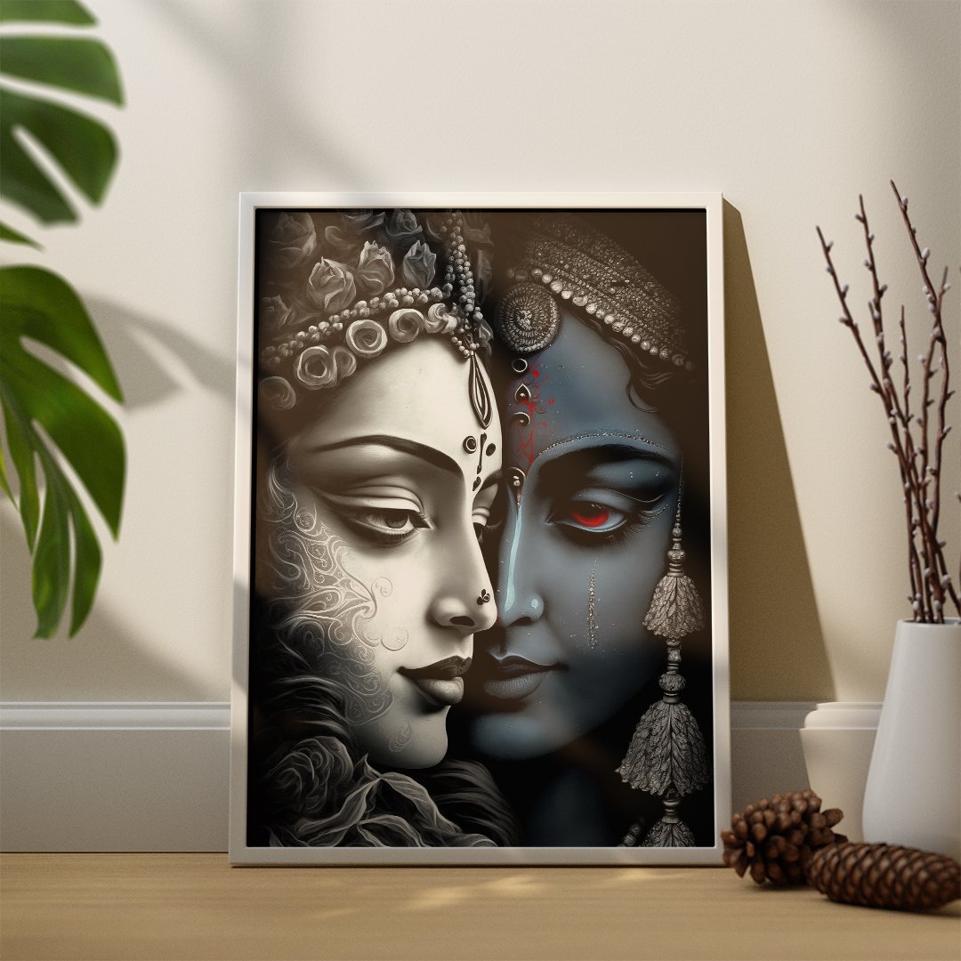 Lord Radha ji & Krishna ji Home Arts Paintings