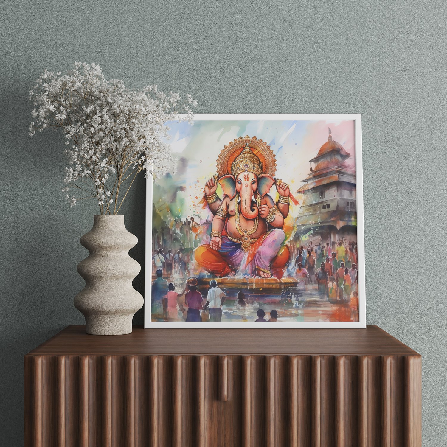 Lord Ganeshaa ji Wall Art Painting