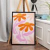 Flowers Matisse Style wall Decor Arts