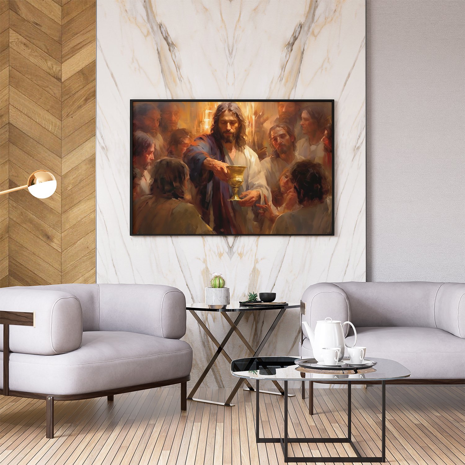 Jesus Christ Wall Art Painting