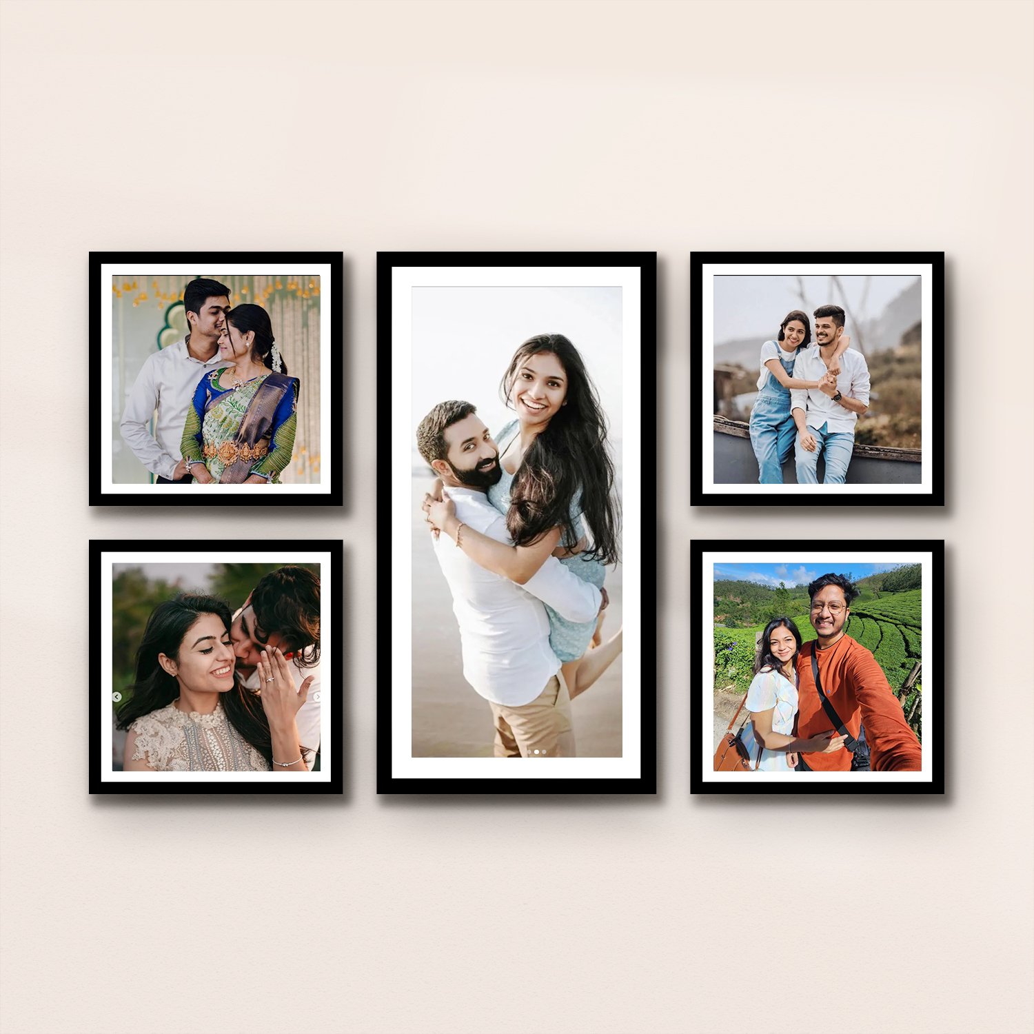 5 Frames Gallery Wall Collage Set For Home Decor Vignette Store