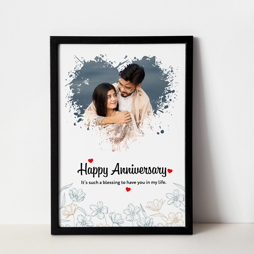 Heart Splatter Frame