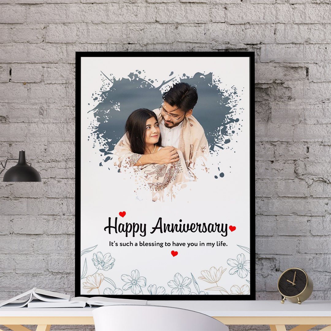 Heart Splatter Frame