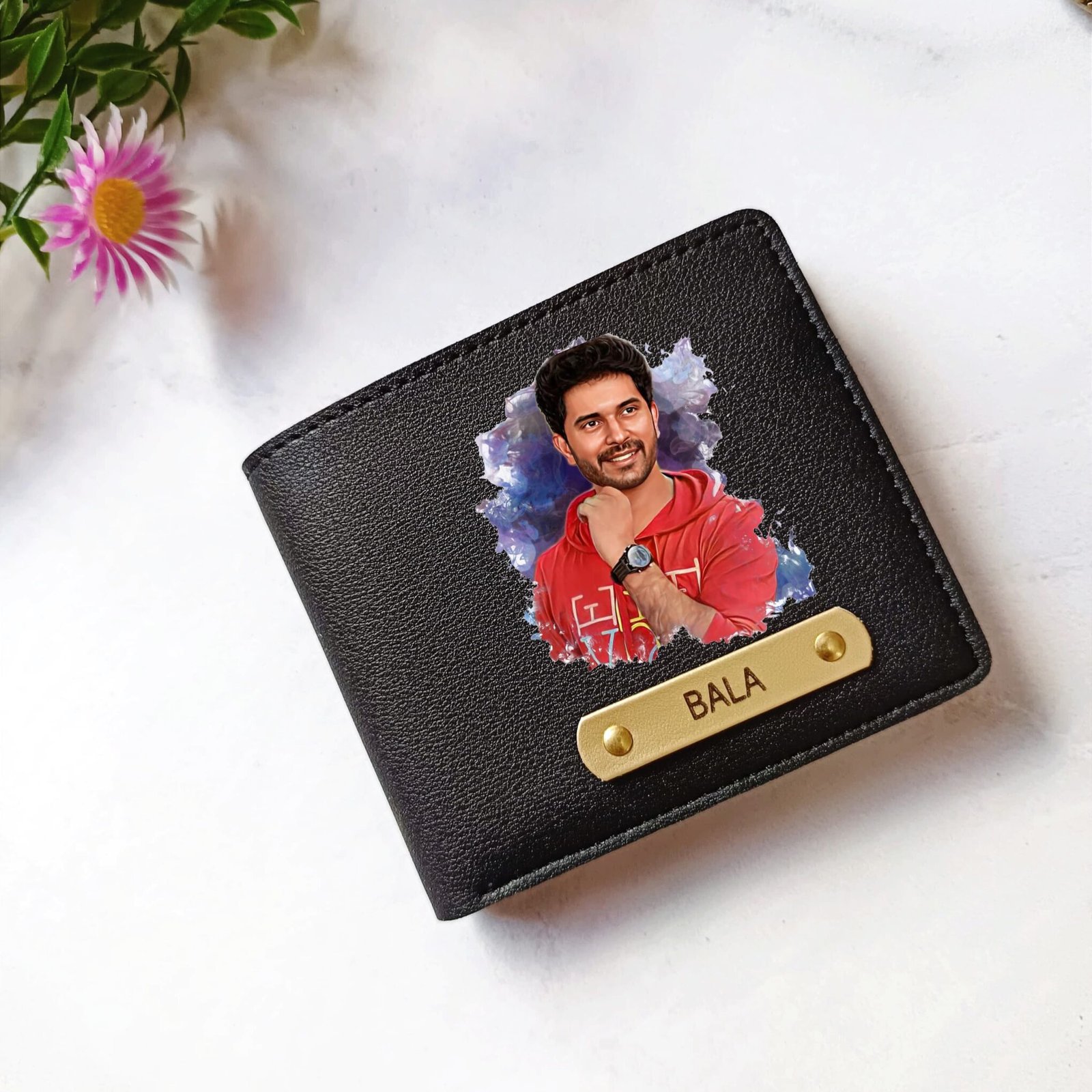 Artistic photo imported wallet