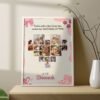Heart photo frame collage​