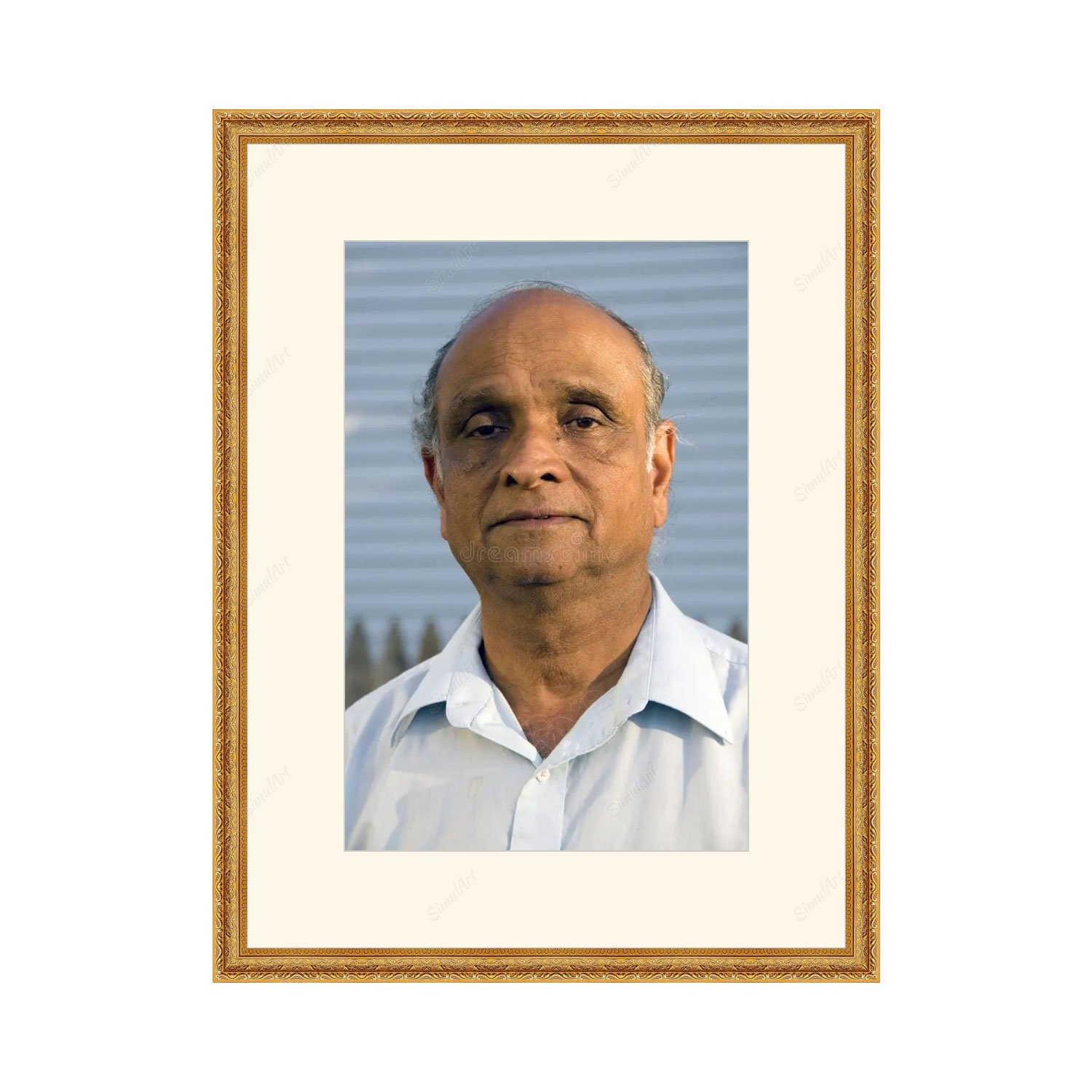 Death Photo Frame with Golden designer frame