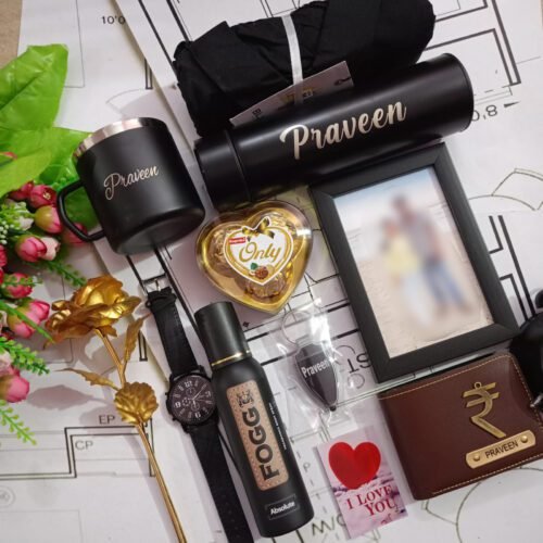 Men’s Shirt Gift Hamper with Wallet, Watch, Perfume & Accessories photo review