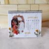 personalized table top calendar