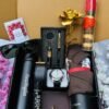Personalized premium gift hamper for men with shirt, watch, wallet, mug, sunglasses and chocolates – birthday gift for him